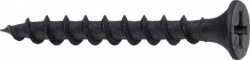 Fine thread dry wall screws black phos box of 1000